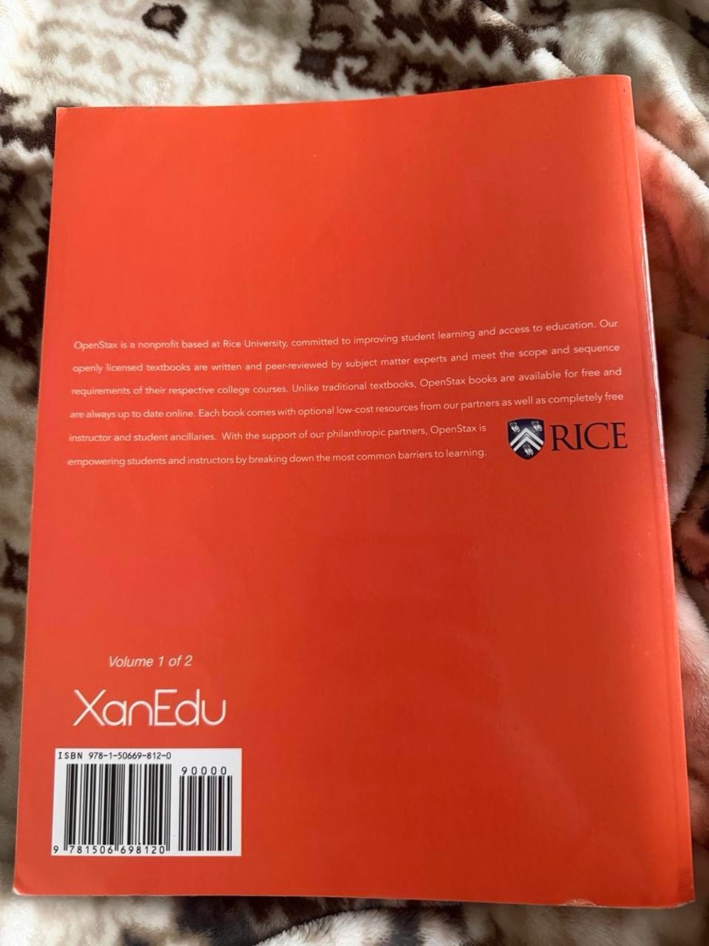 Precalculus Textbook - Orange - Picture 2 of 3